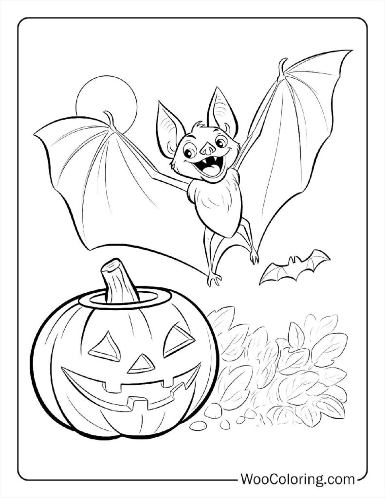 Free Printable Coloring Pages Of Bats