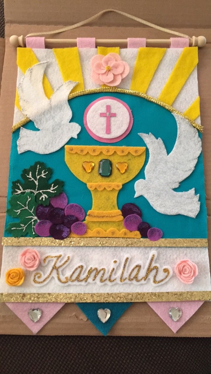 140 Best First Communion Banner Ideas First Communion Communion Communion Banner