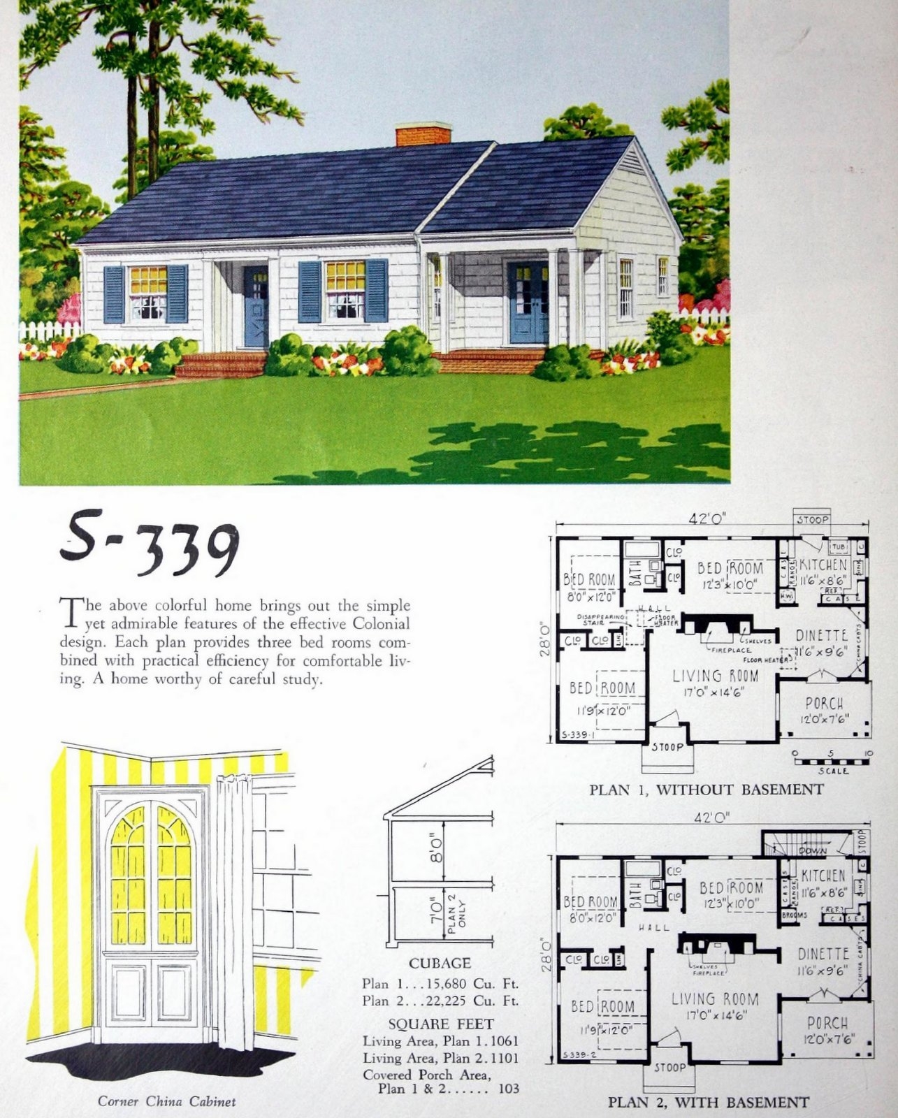 1940s House Plans These Vintage Starter Home Designs Were Small But Beautiful Click Americana