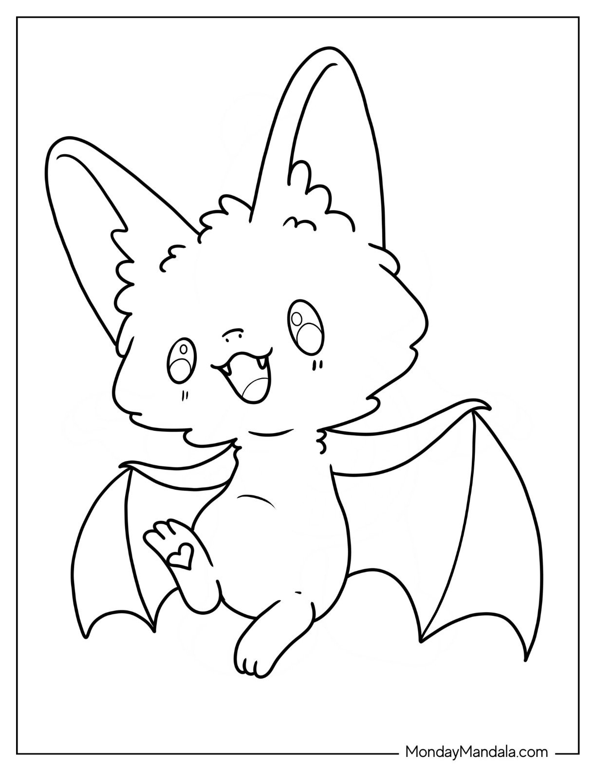 20 Bat Coloring Pages Free PDF Printables 