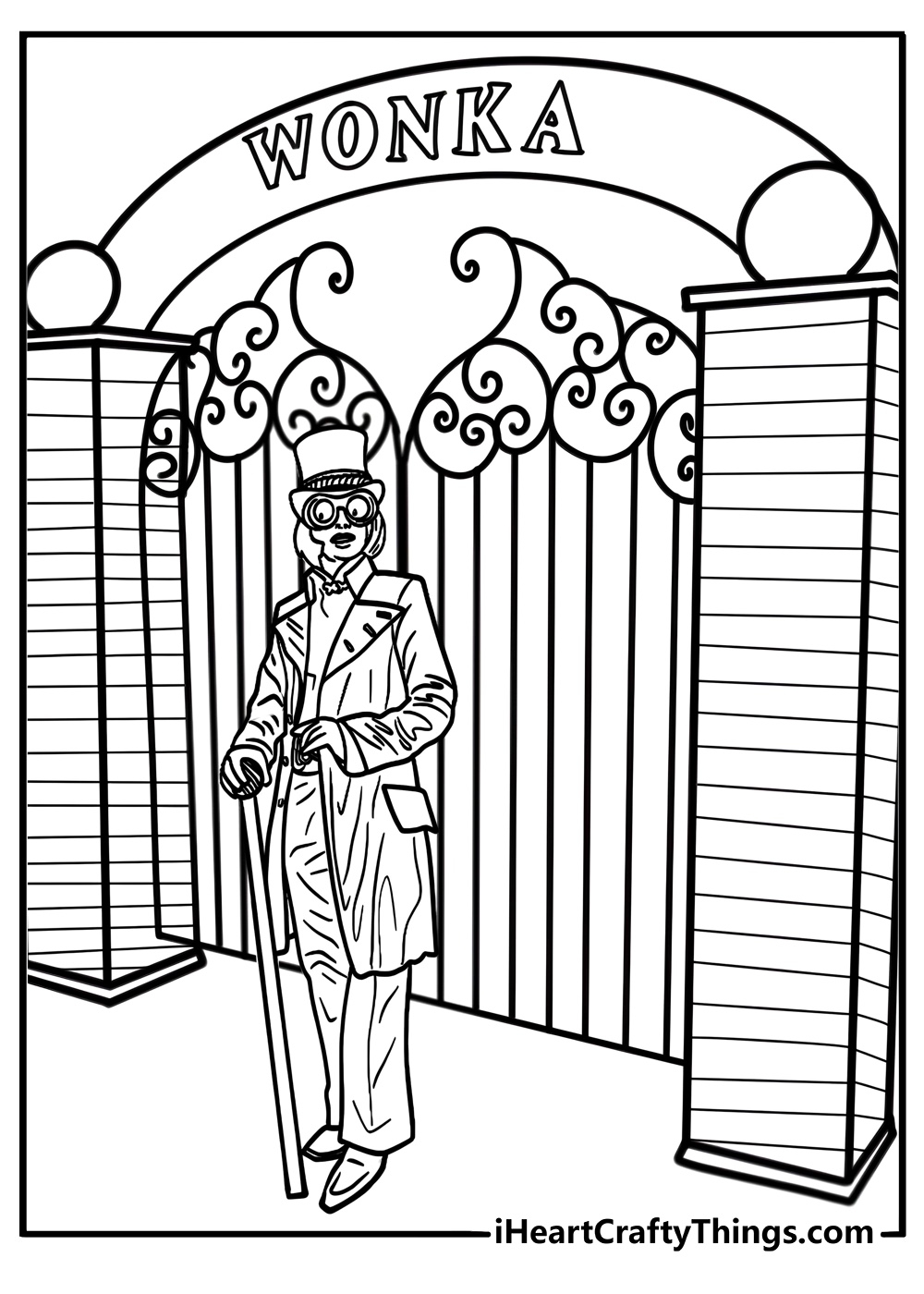 20 Free Willy Wonka Coloring Pages For Kids