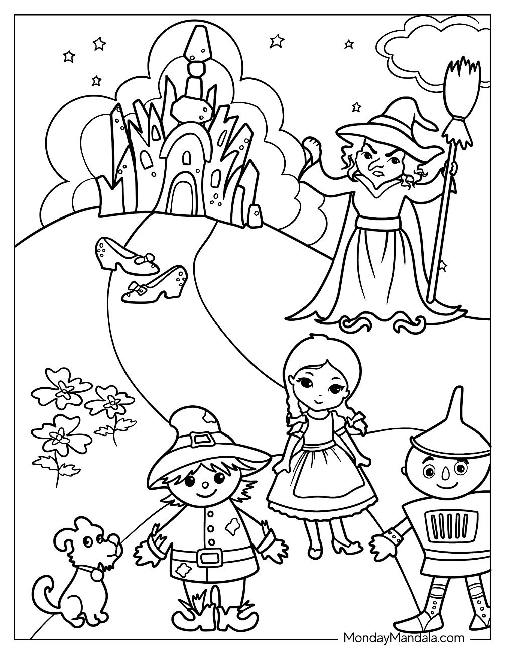 Wizard Of Oz Characters Printables