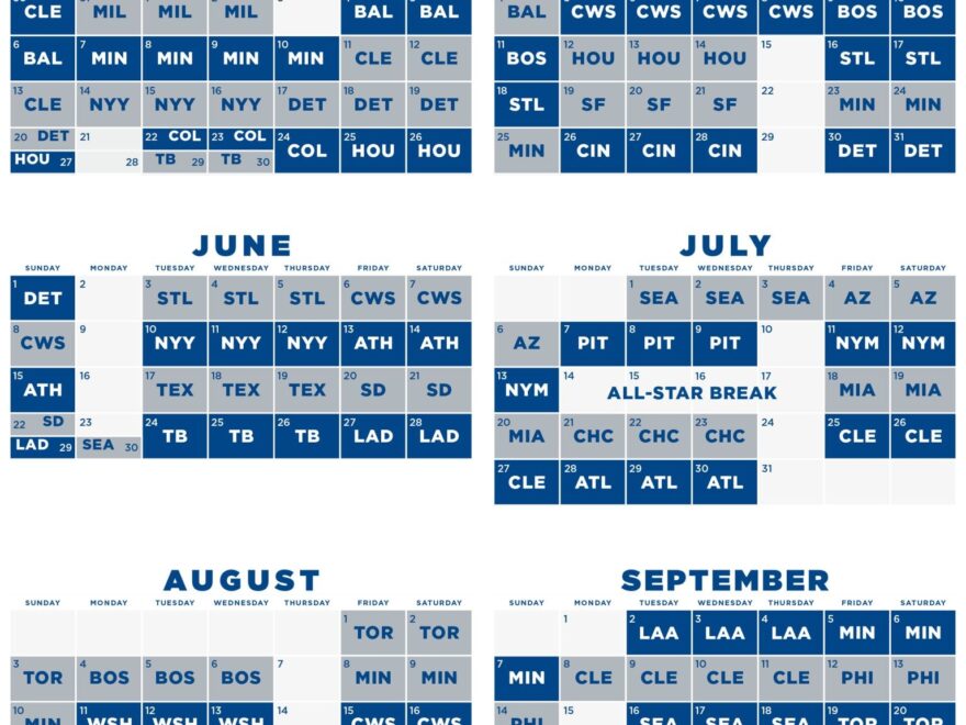 2025 Season Ticket Package Schedules Kansas City Royals