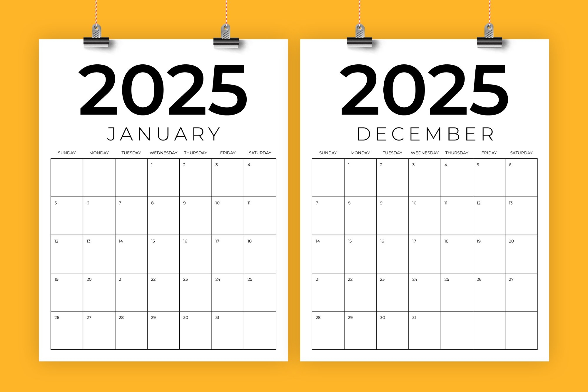 2025 Vertical 8 5 X 11 Inch Calendar Template 2482531 