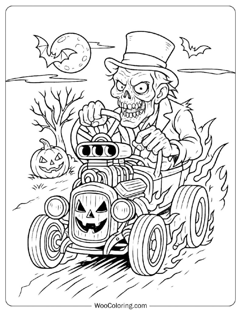 22 Hot Rod Coloring Pages Free PDF To Print Woo Coloring