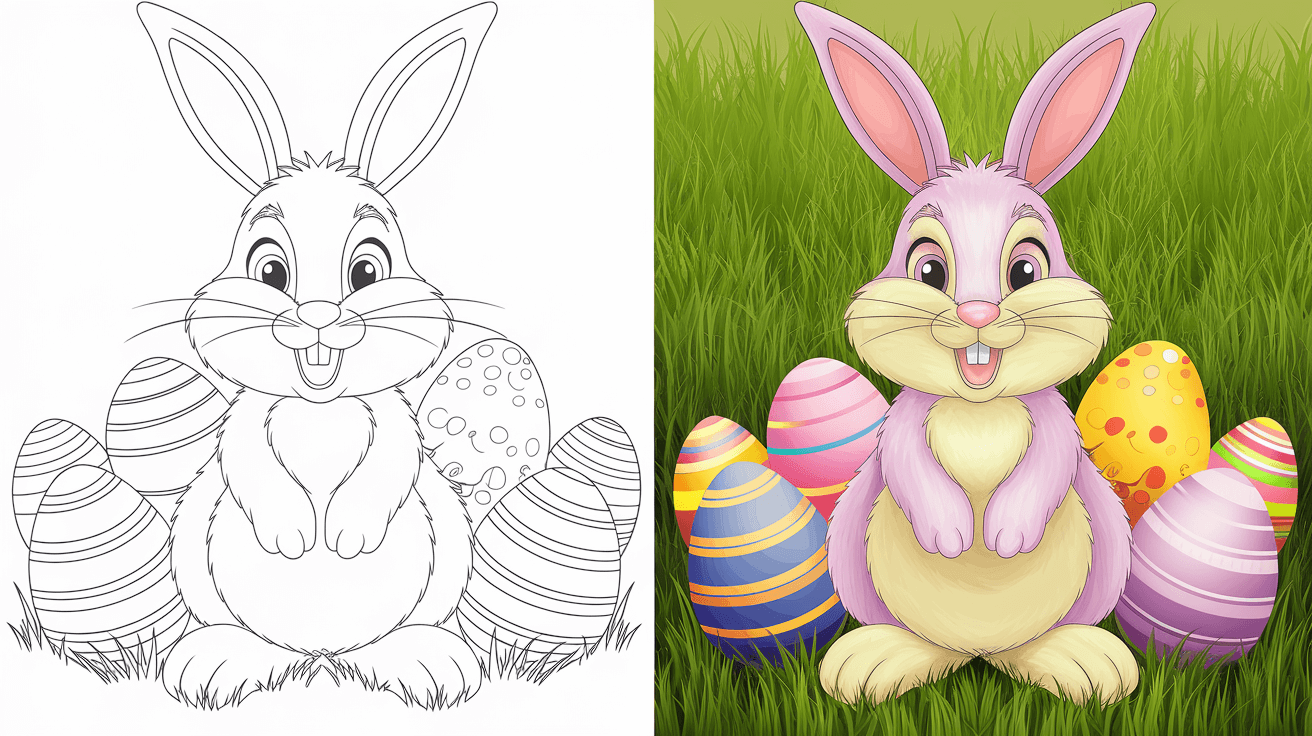 Free Printable Easter Colouring Pictures