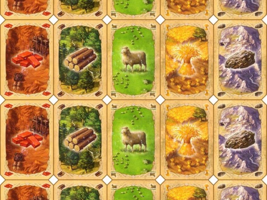 3D Printable Settler Of Catan Collection magnetic By Moe Zarrella
