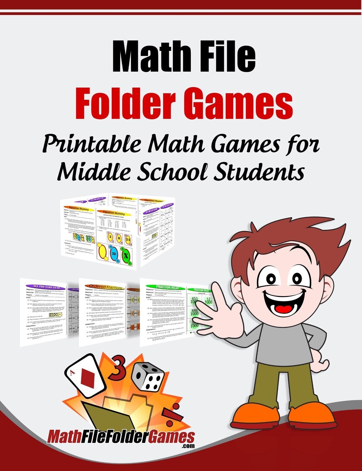42 Printable Math Games For Middle School Upper Elementary Students Etsy