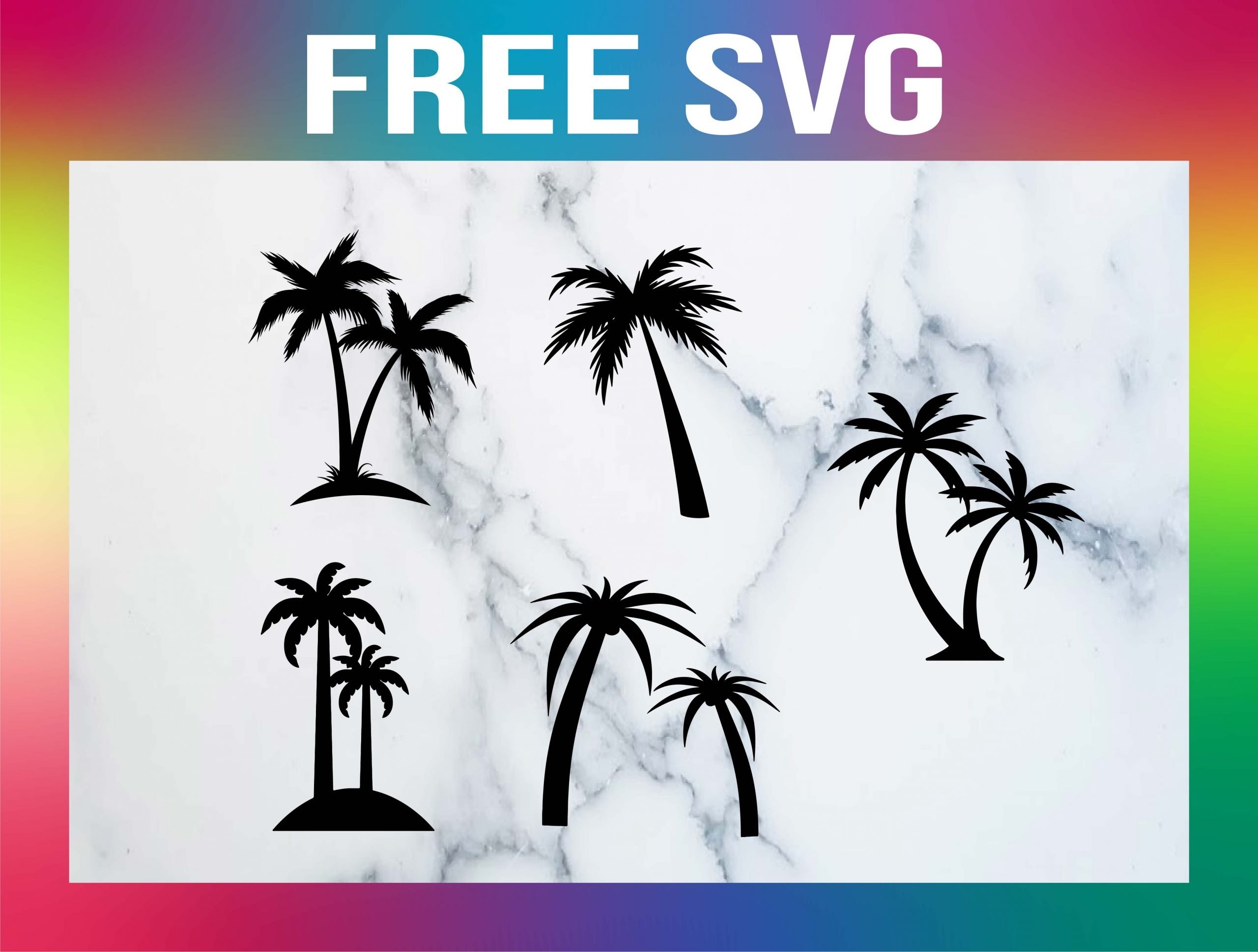 Free Printable Palm Tree Stencils