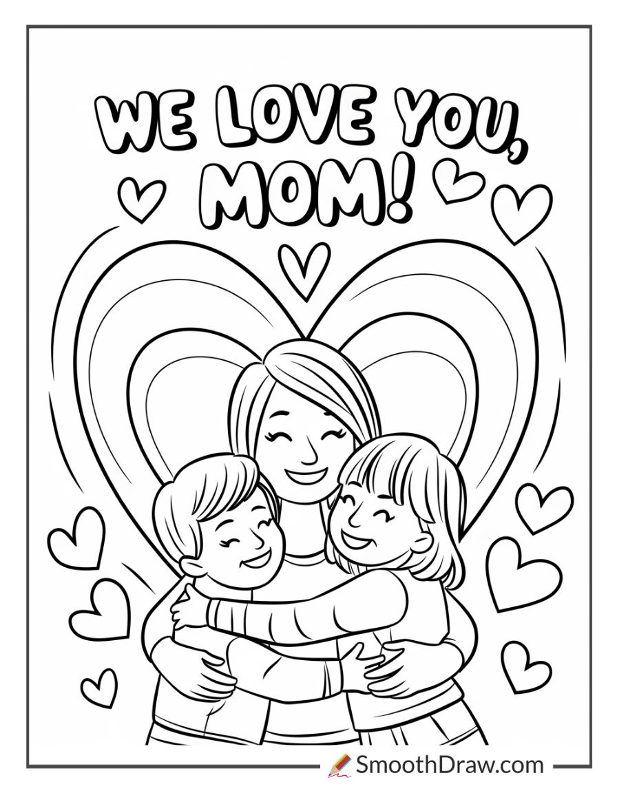 Free Printable MotherS Color Sheets