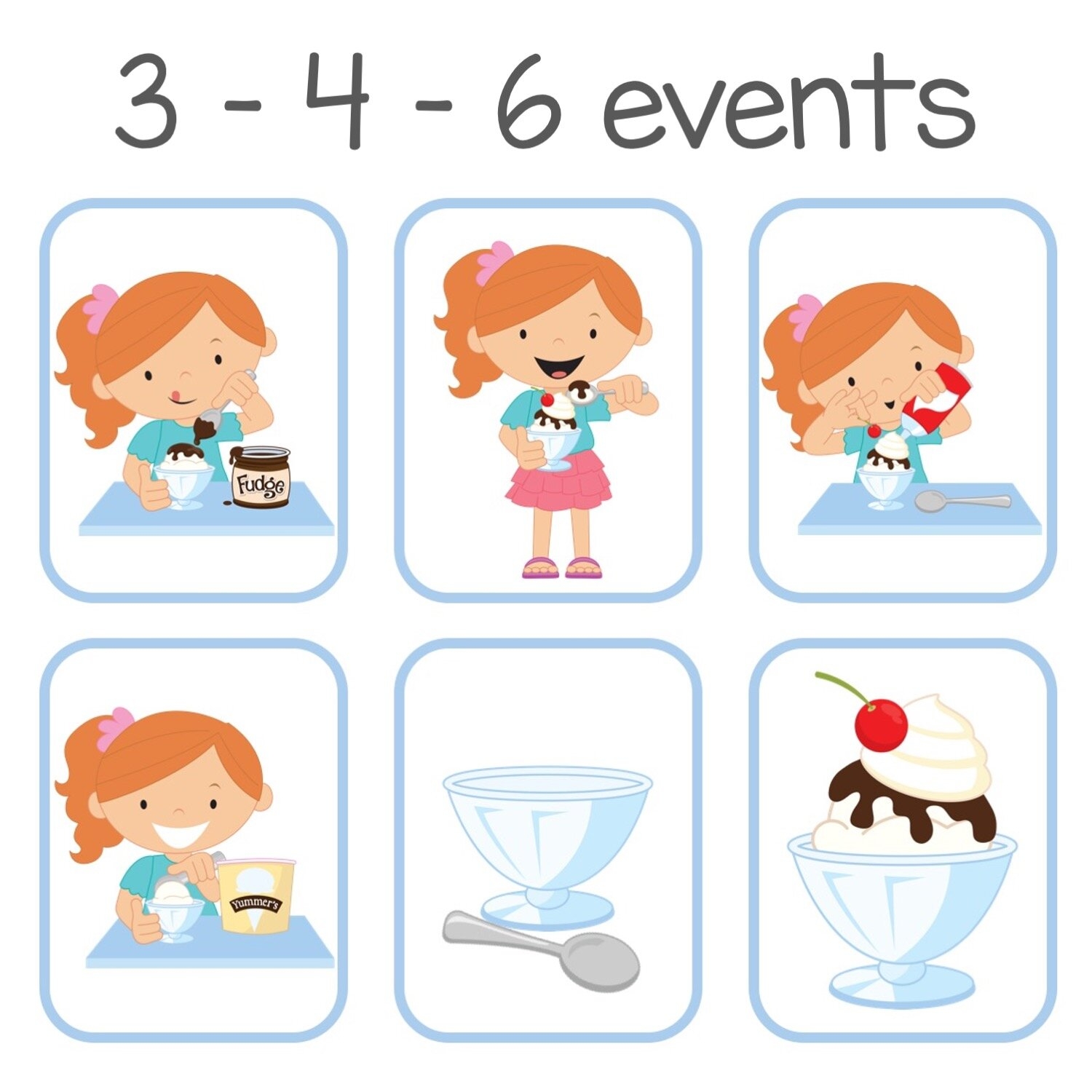 6 Step Sequencing Pictures Printable