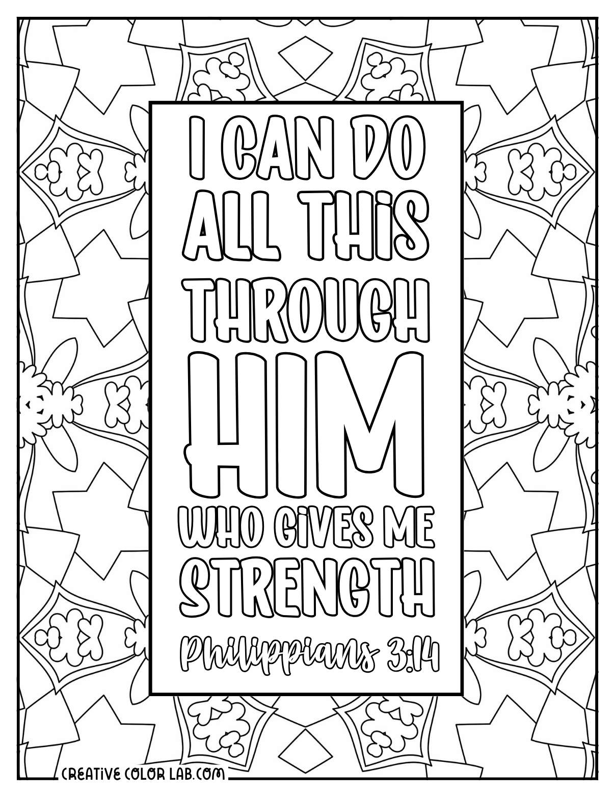 Adult Christian Coloring Pages Printable