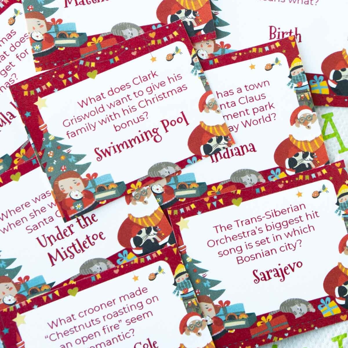 Christmas Trivia Questions For Adults Printable