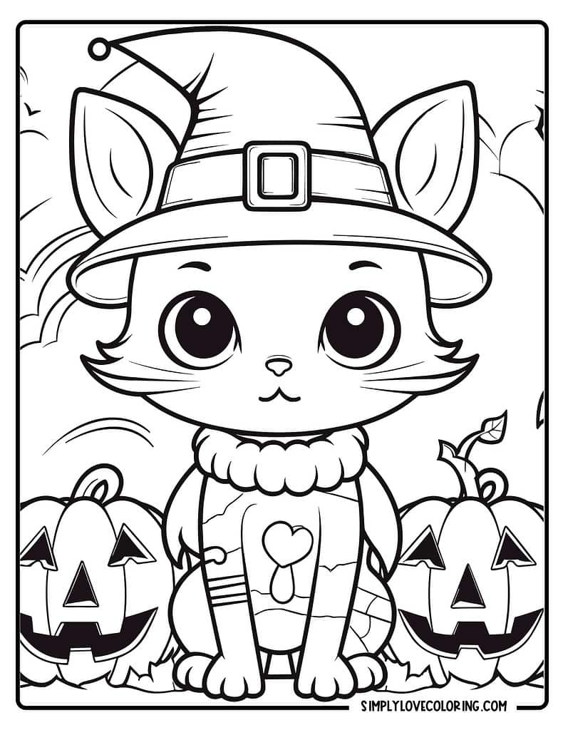 Coloring Pages For Halloween Printable