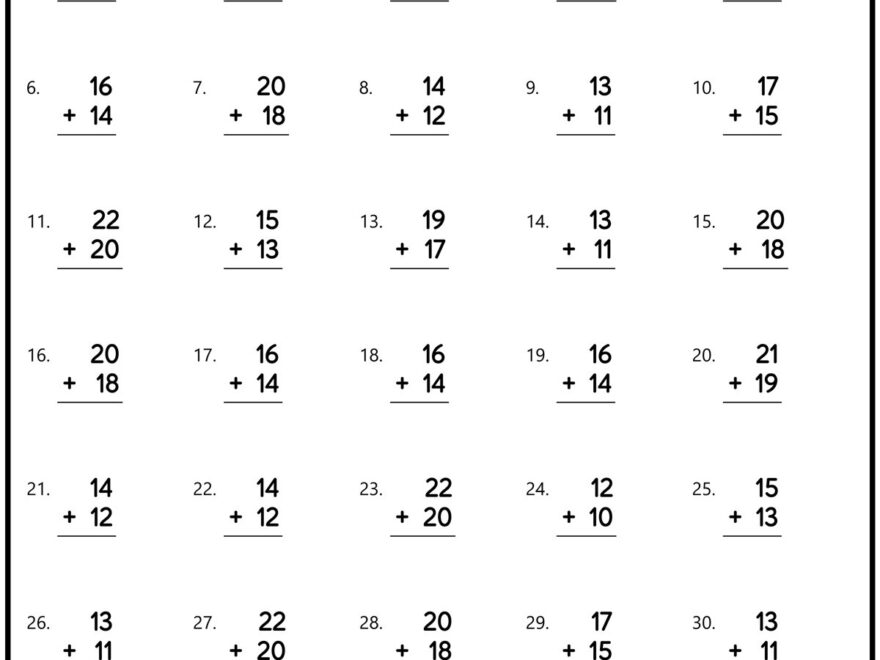 Addition Doubles Worksheets Superstar Worksheets
