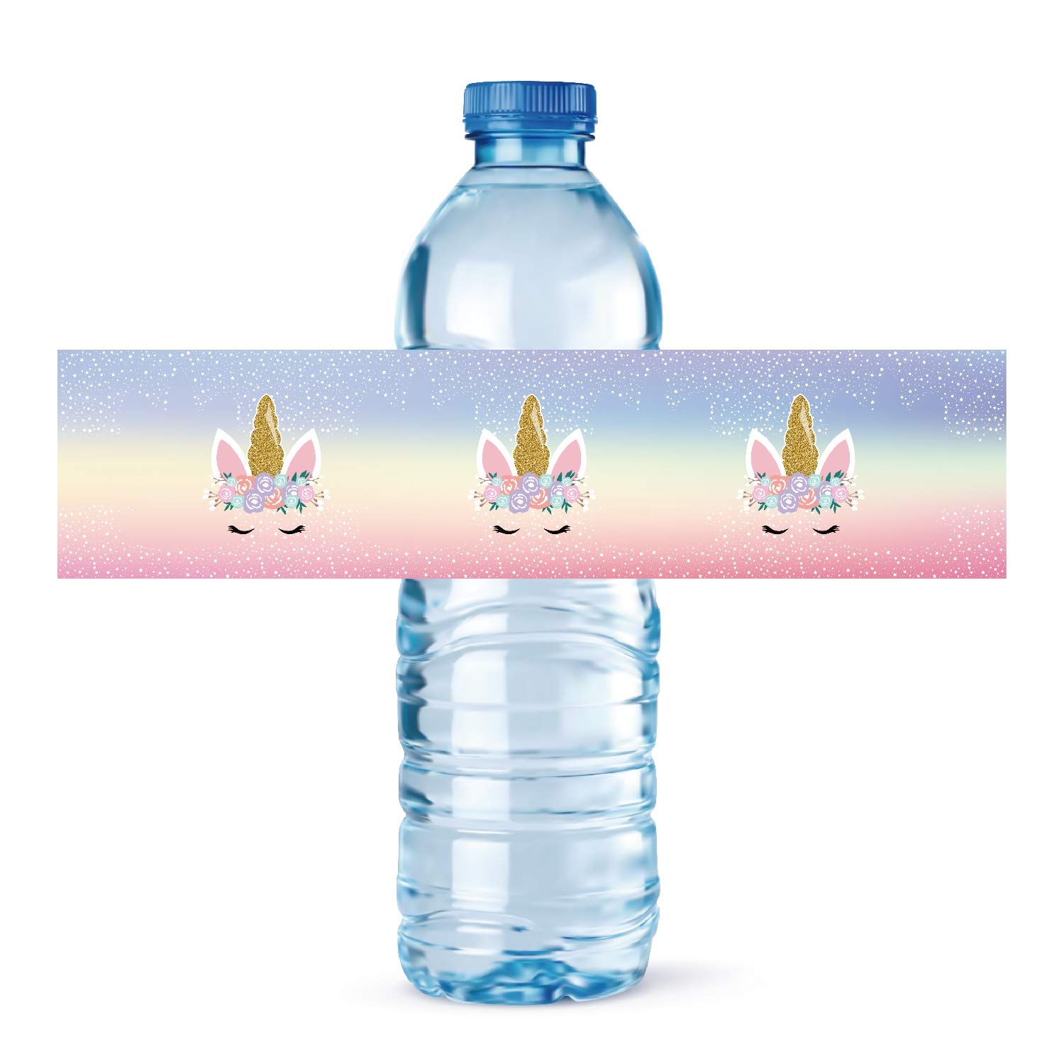Free Unicorn Water Bottle Printables