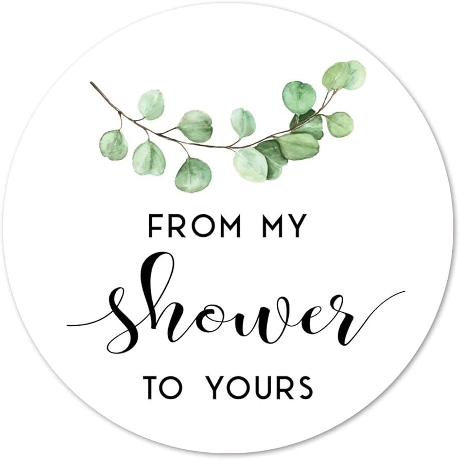 From Our Shower To Yours Printable
