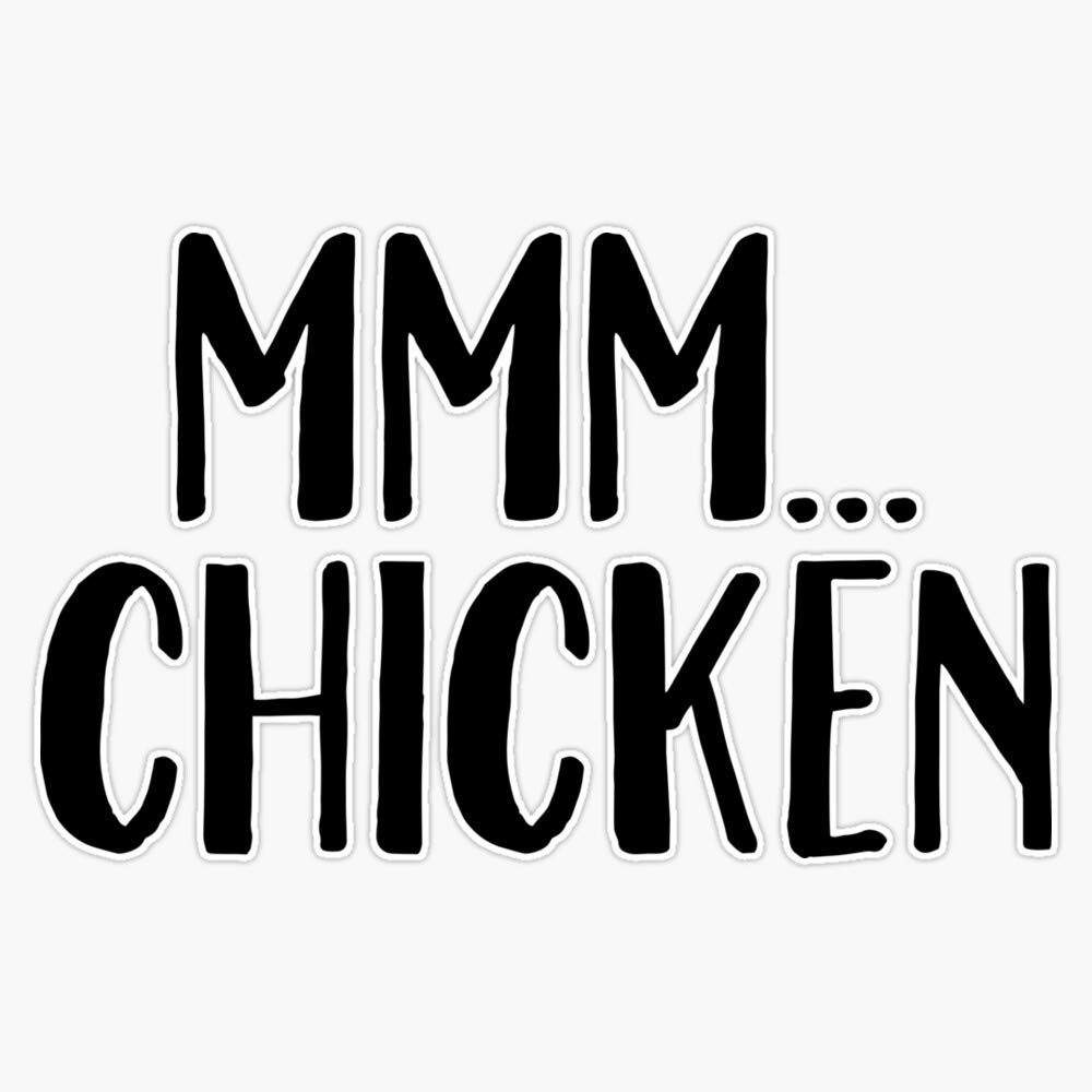 Amazon Mmm Chicken Restaurant Foodie Food Sticker Vinyl Bumper Sticker Decal Waterproof 5 