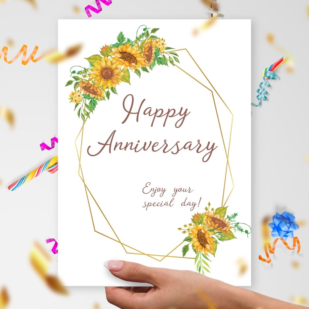 Anniversary Cards Customize Download Or Print