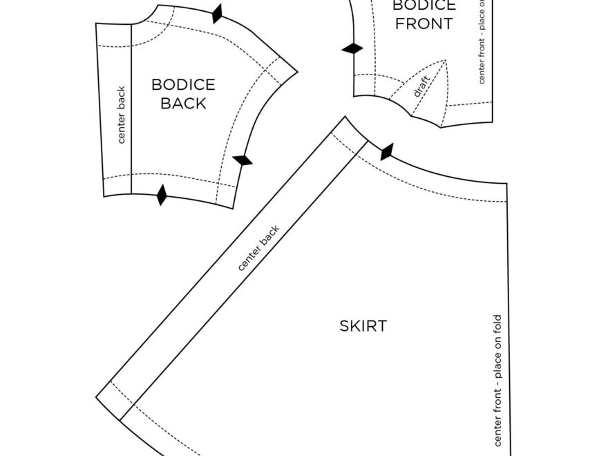 Barbie Clothes Templates 20 Free PDF Printables Printablee