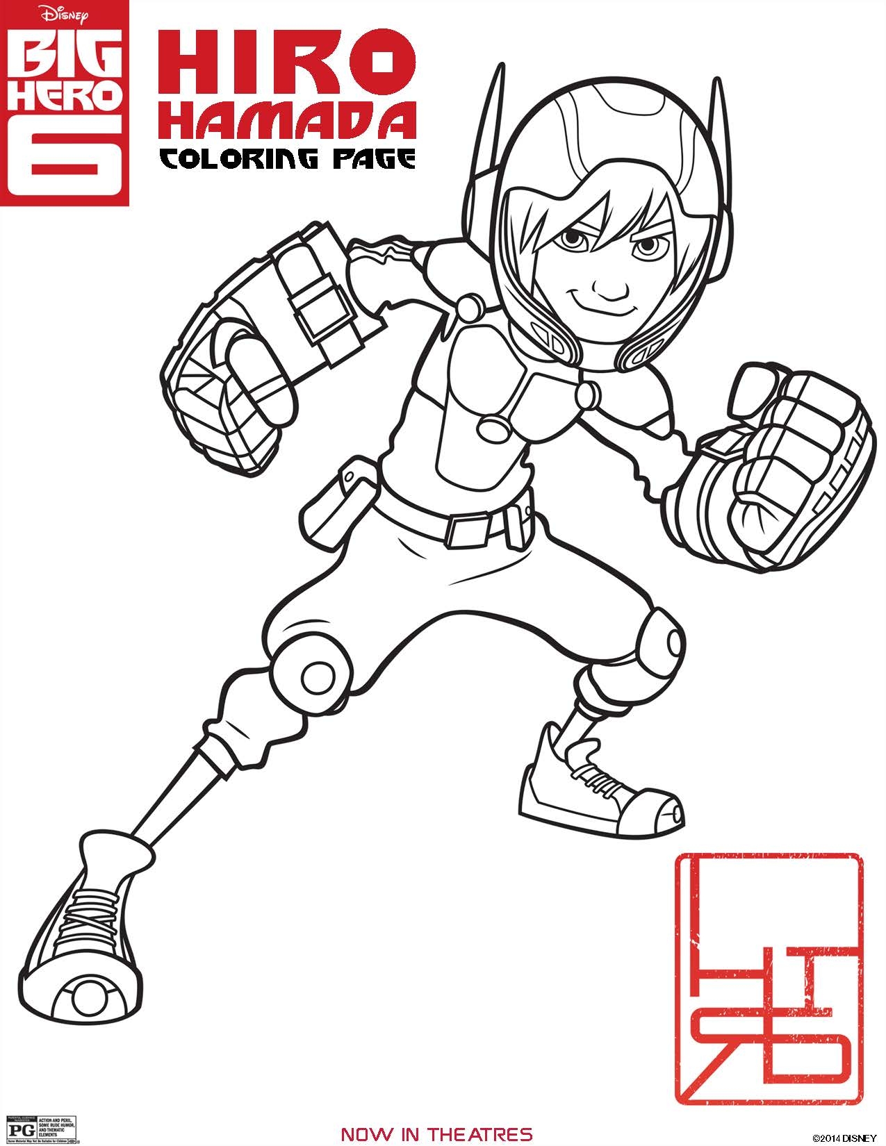 Baymax Big Hero 6 Coloring Pages And Printables