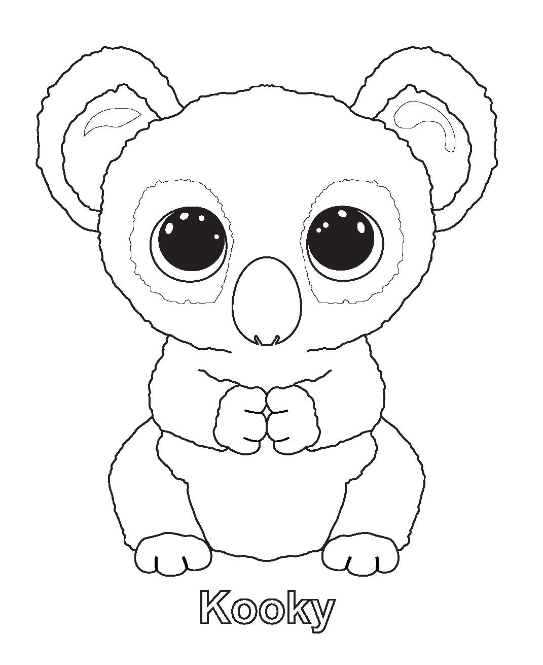Beanie Boo Coloring Pages Printable Coloring Pages FREE