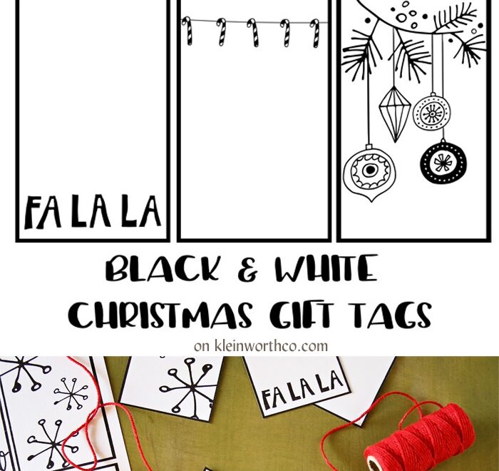 Black White Free Printable Gift Tags Guy Gift Idea Yummi Haus