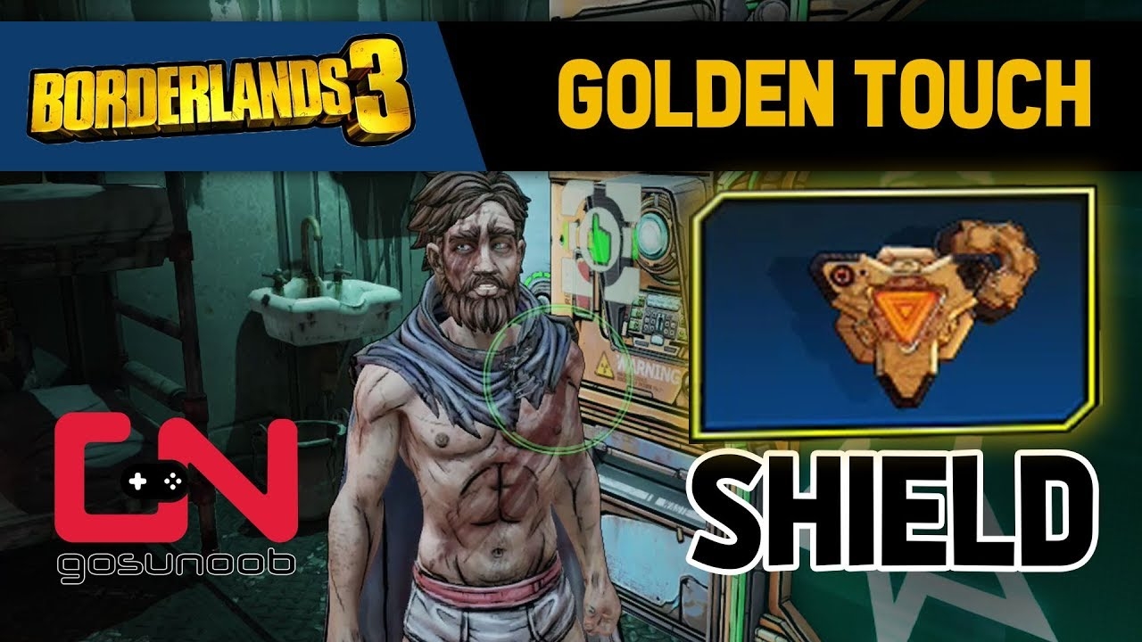 Borderlands 3 Golden Touch Shield Golden Calves Poster COV Statue Locations YouTube