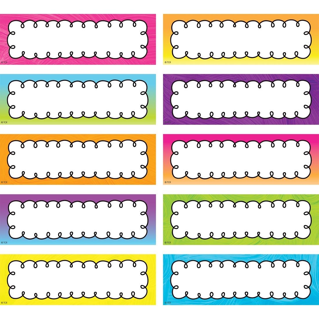 Brights 4Ever Magnetic Labels By Teacher Created Resources 20 Count Package