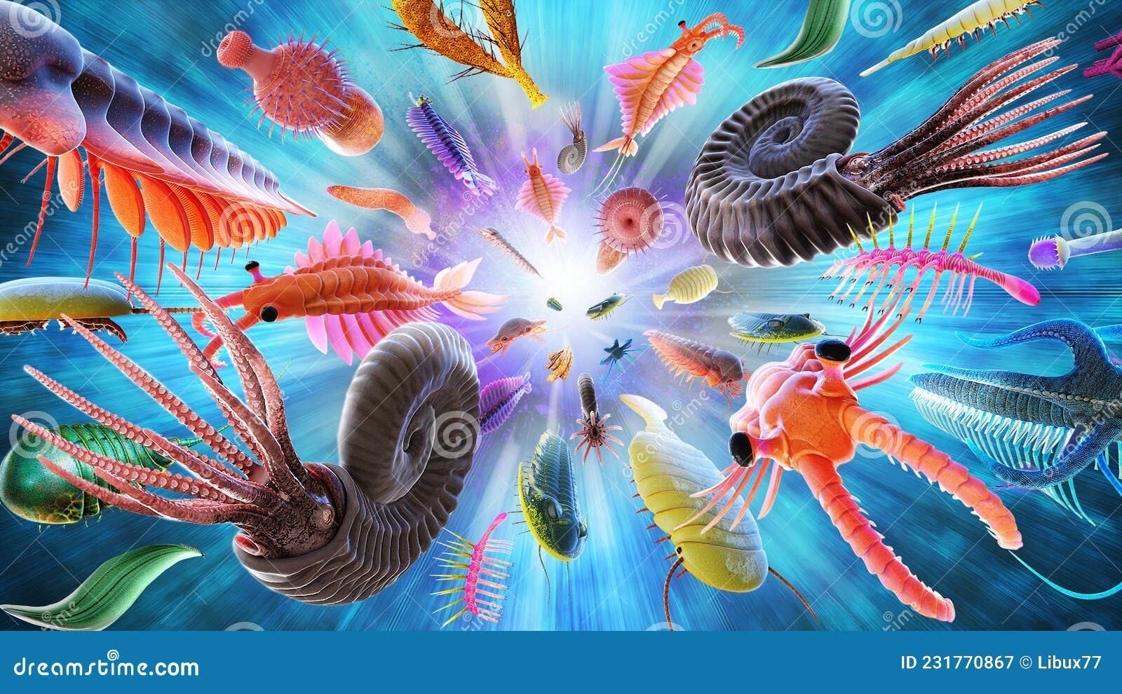 Free Printable Cambrian Period Images