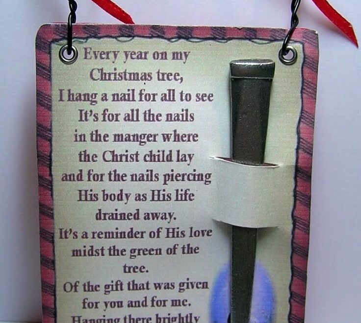 Christmas Nail Ornament