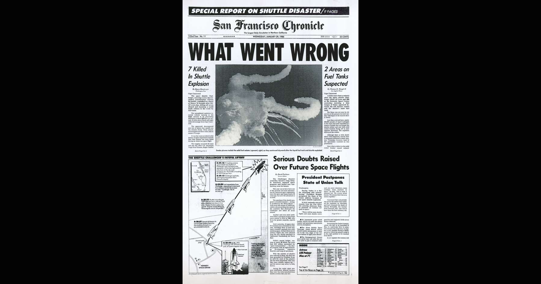 Articles About The Challenger Explosion Printable