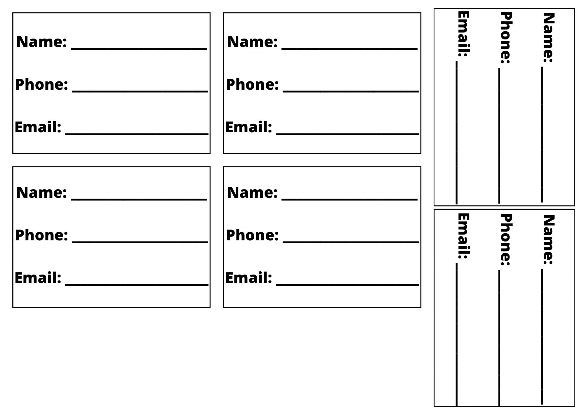 Contest Entry Slip Template Etsy