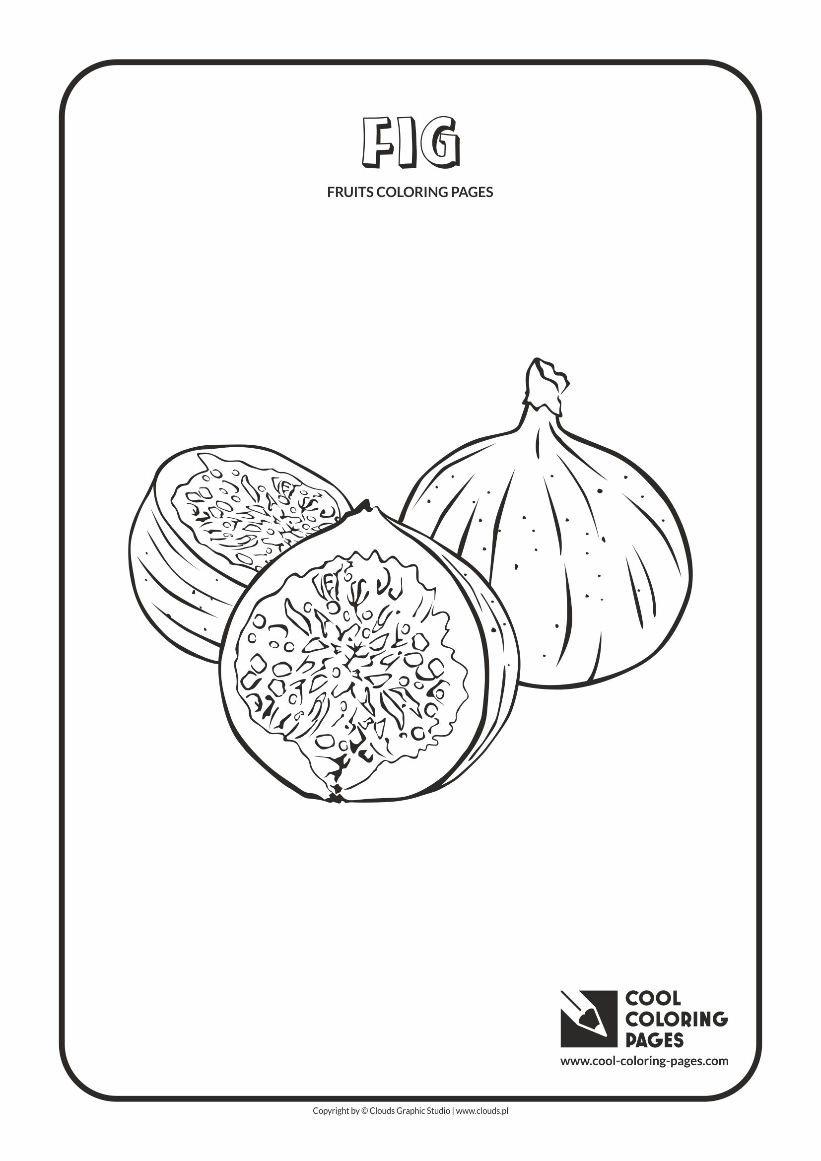 Cool Coloring Pages Fig Coloring Page Archives Cool Coloring Pages Free Educational Coloring Pages And Activities For Kids