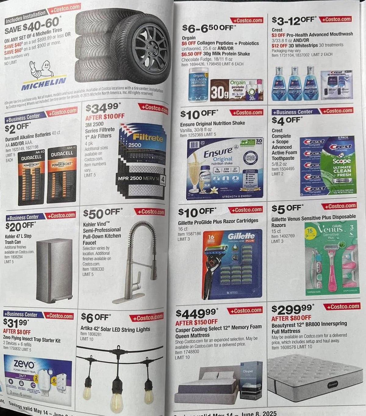 Costco Coupon Book May 2025