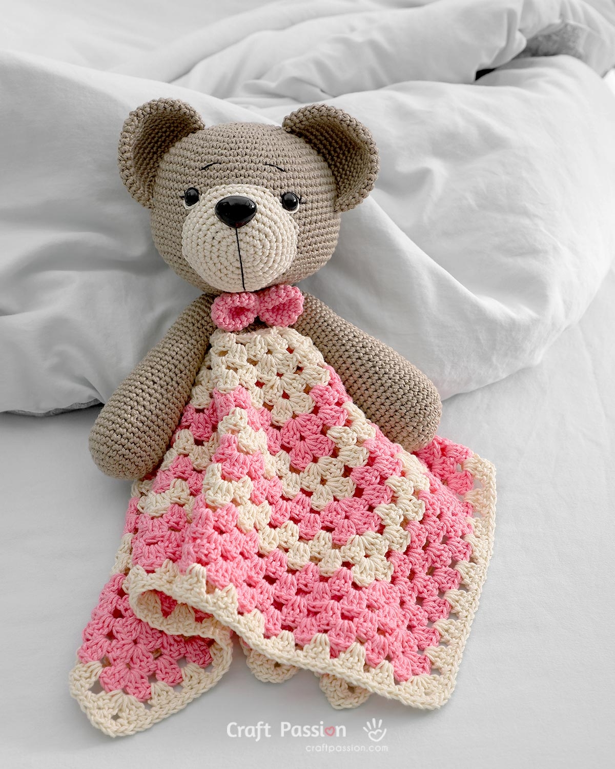 Crochet Lovey Snug Nap Dream Free Pattern Craft Passion