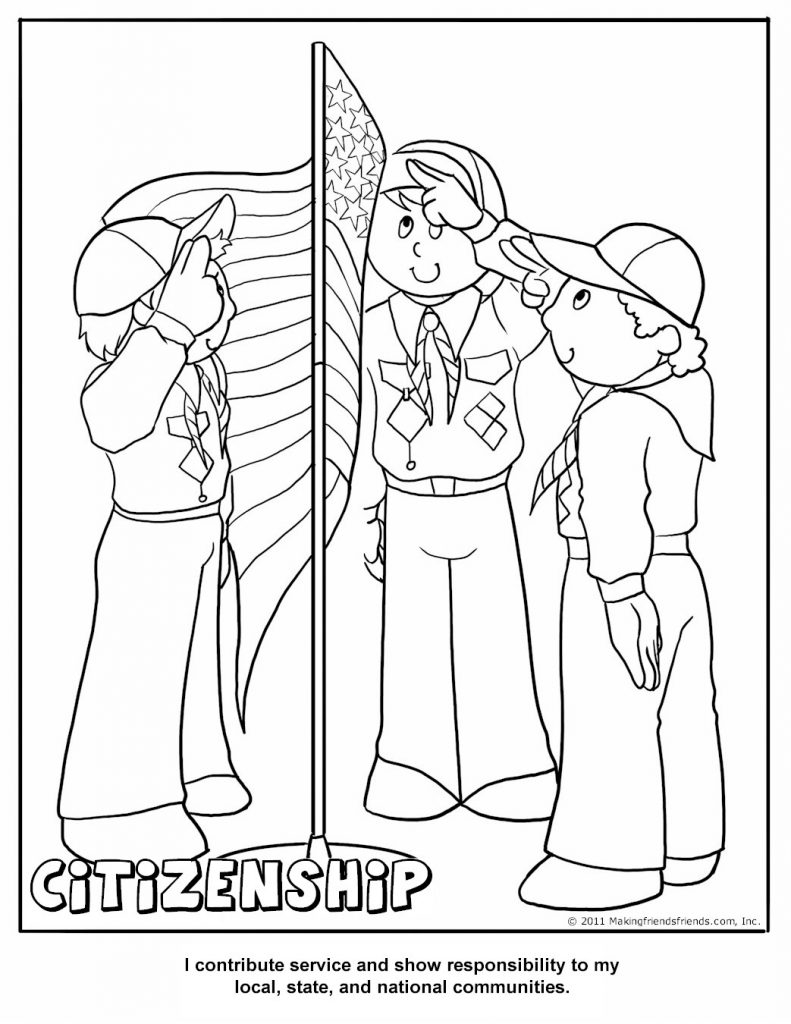 Free Printable Coloring Pages Responsibility