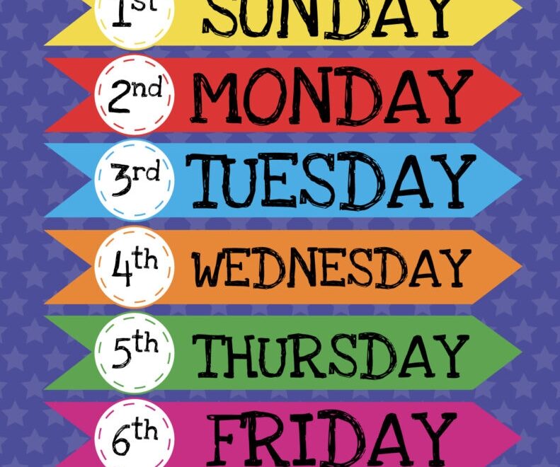 Days Of The Week Worksheets Printables 50 Free Pages Printabulls