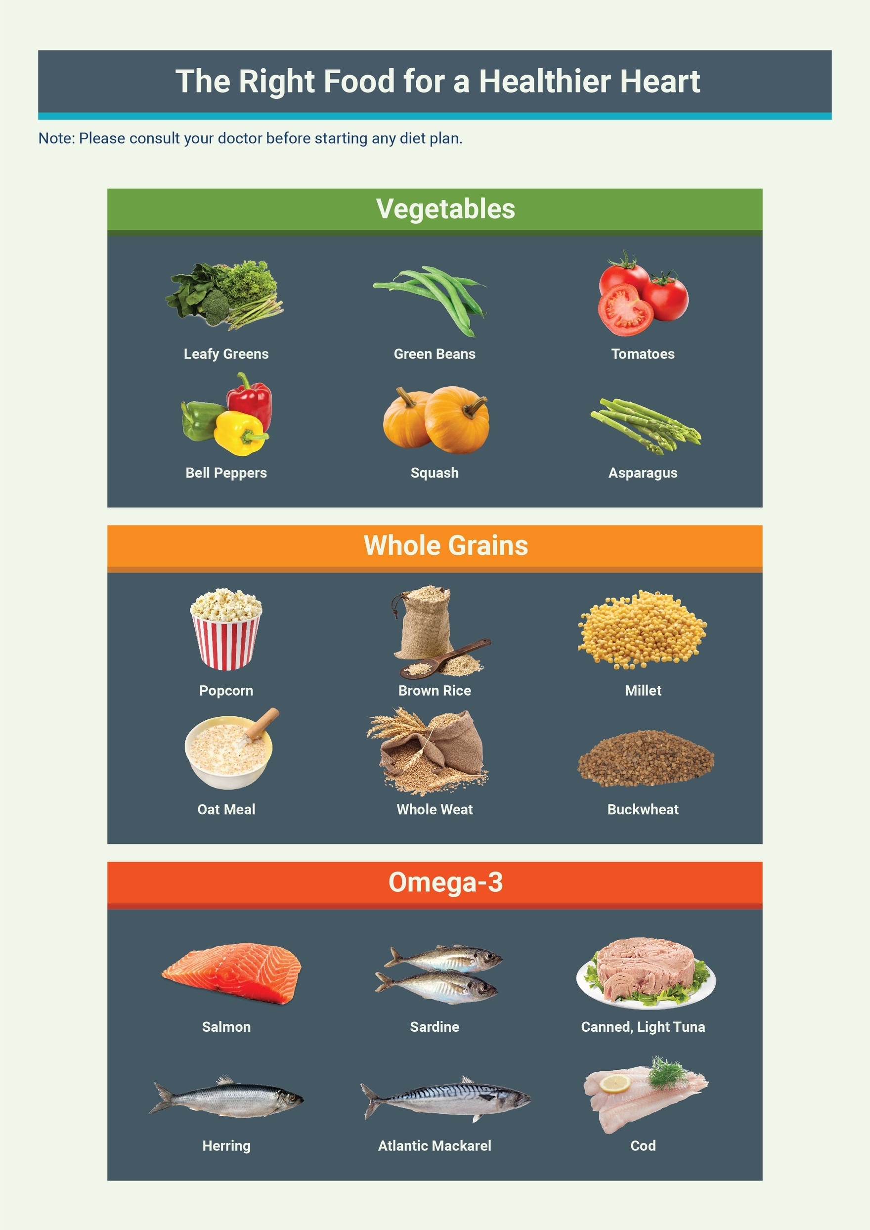 Diet Chart For Heart Patient In Illustrator PDF Download Template