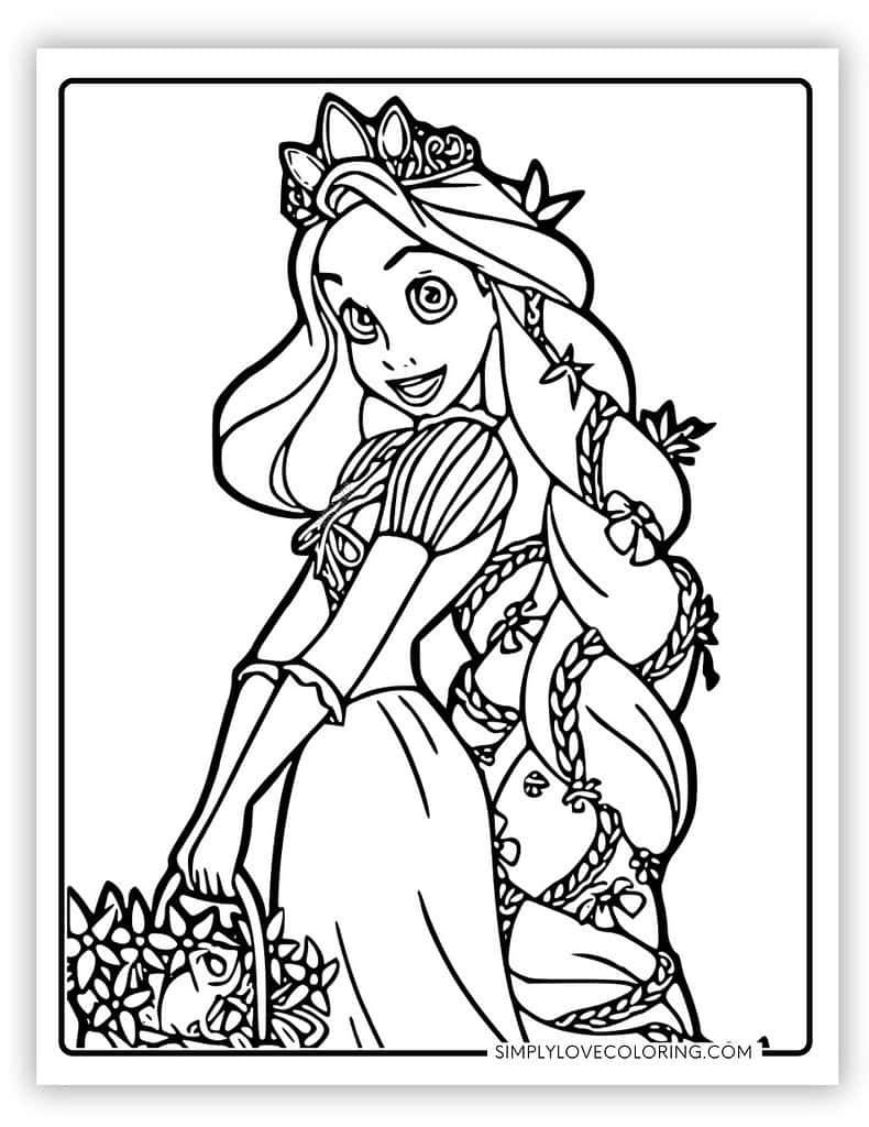 Disney Christmas Coloring Pages Free Printable
