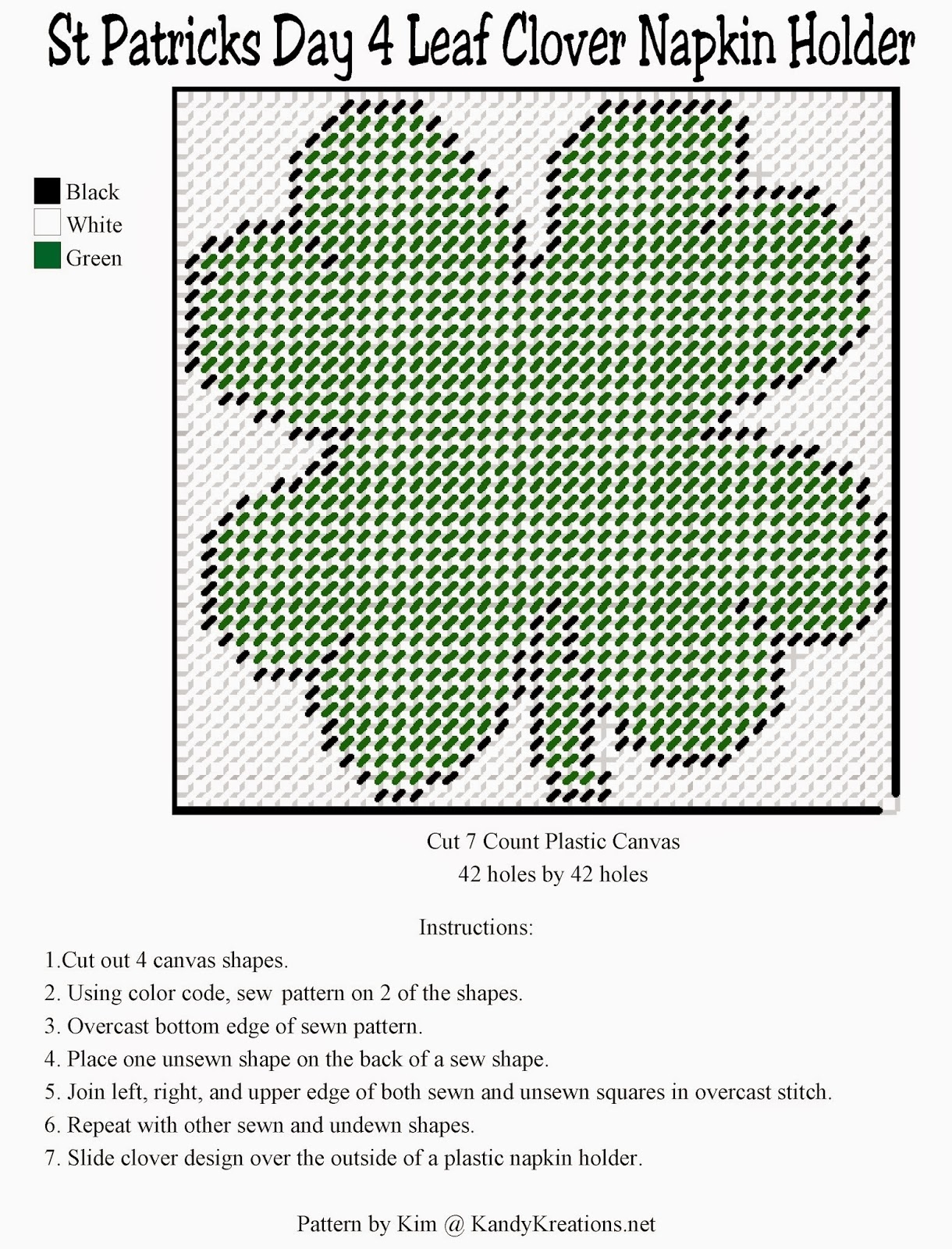Free Printable Plastic Canvas Patterns For Beginners