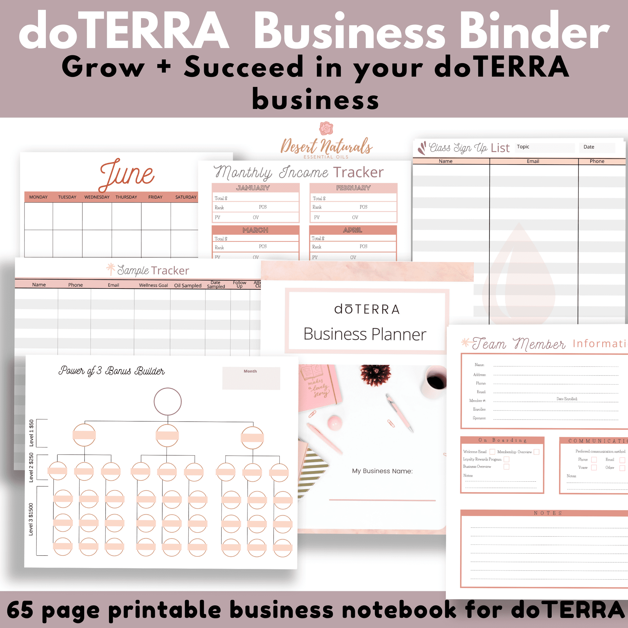 DoTERRA Business Binder Powered By ThriveCart