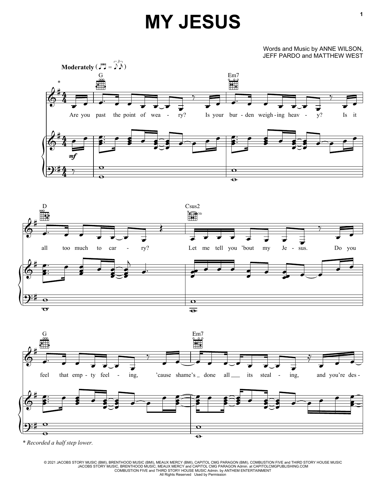 Free Christian Printable Sheet Music For Piano