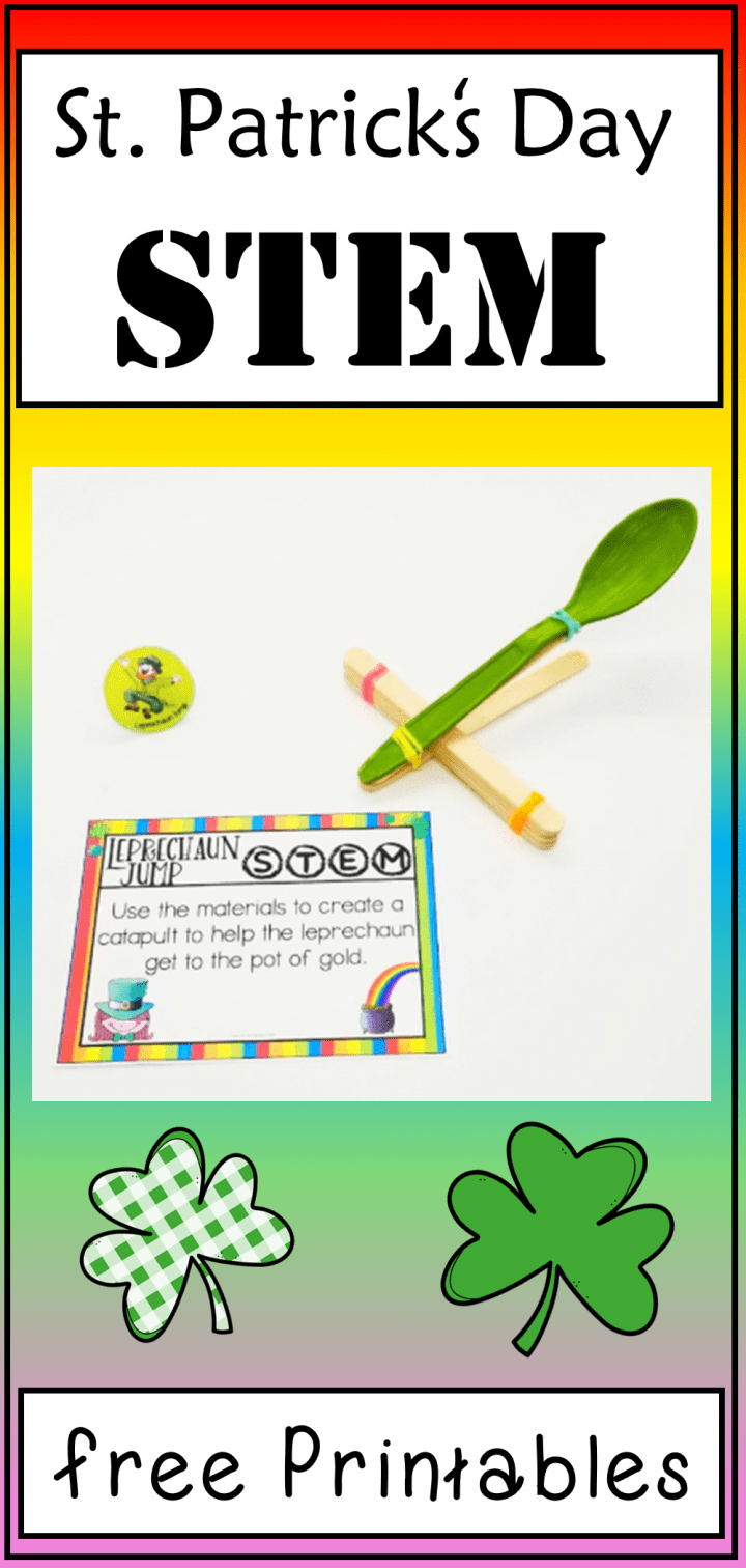 Easy St Patricks Day STEM Challenge For Kids