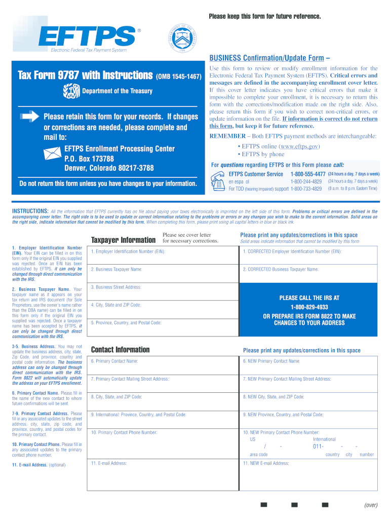 Eftps Form Fill Online Printable Fillable Blank PdfFiller