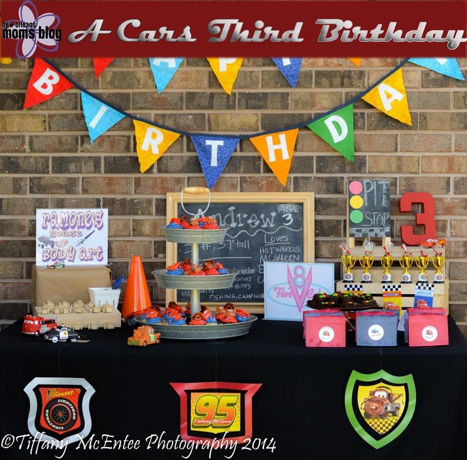 Everything You Need To Plan A Cars Birthday At Home With FREE Printables 
