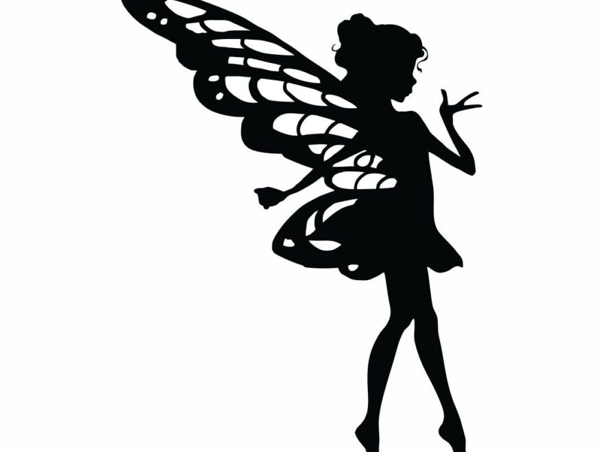 Fairy Silhouette 10 Free PDF Printables Printablee