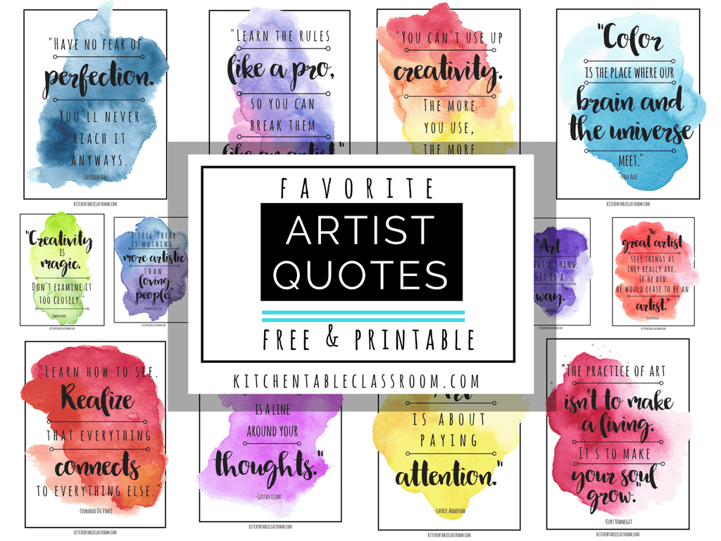 Free Printable Posters For Choice Based Art