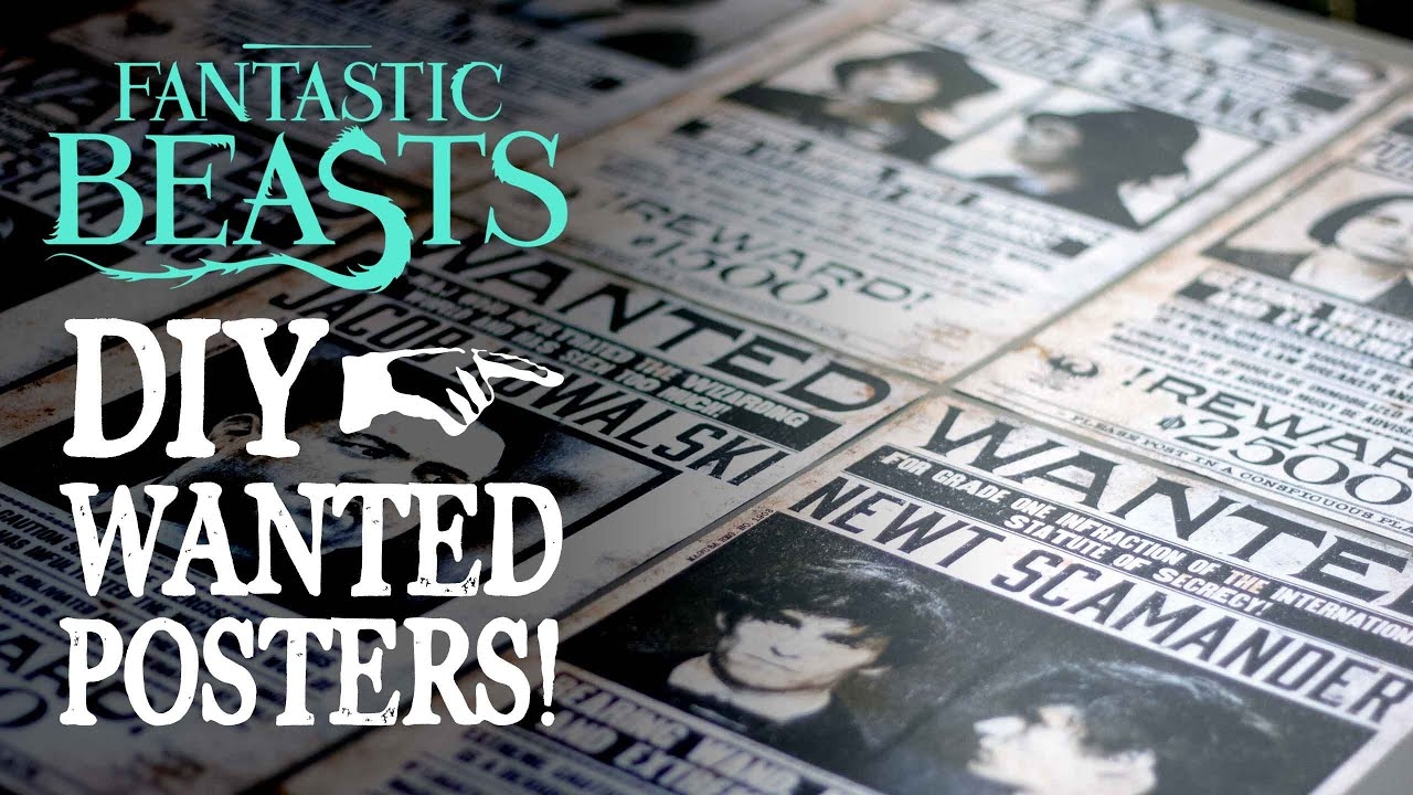 Fantastic Beasts And Where To Find Them Printables