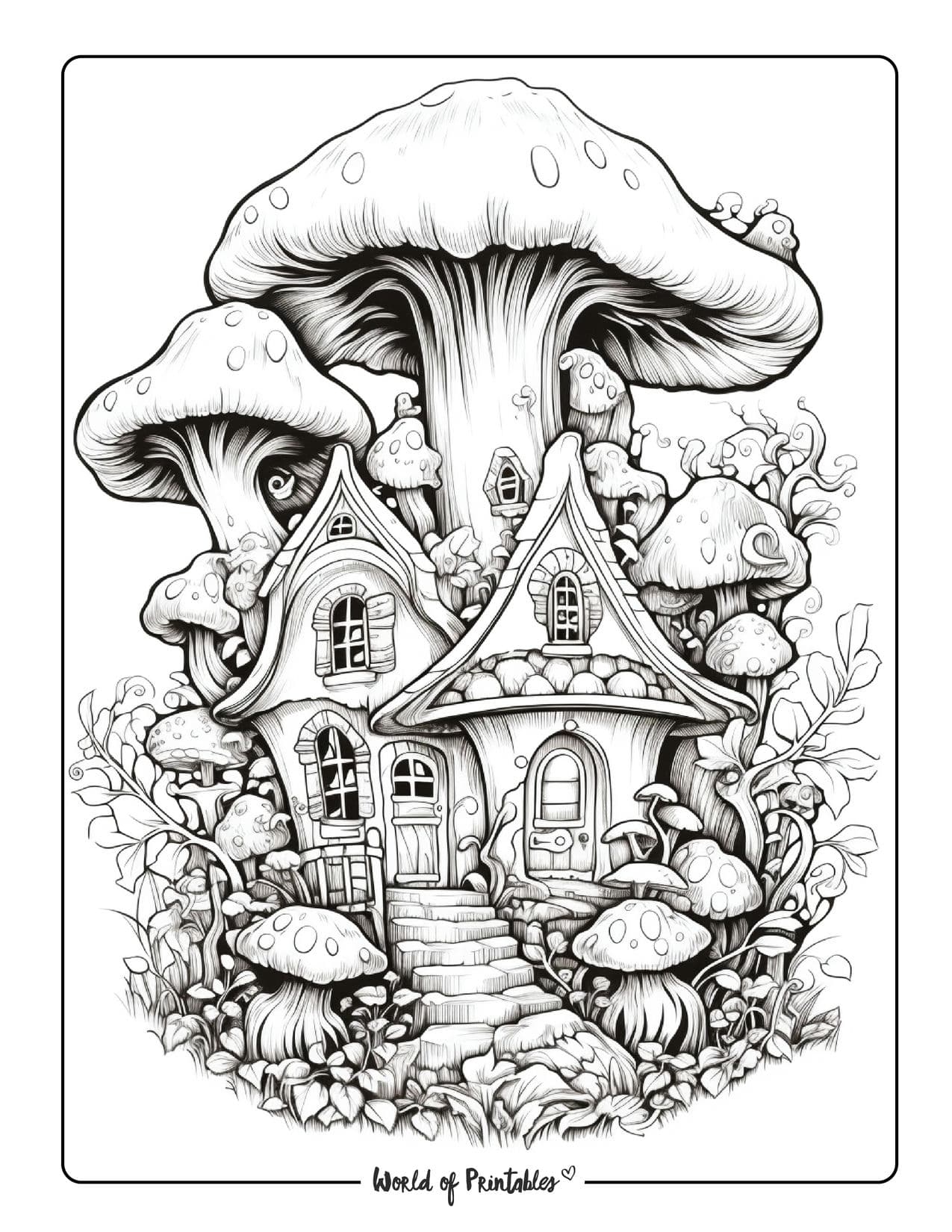 Fantasy Coloring Pages World Of Printables
